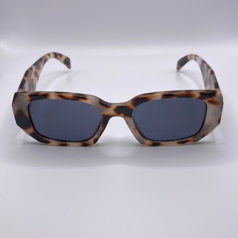 𝅺GREY Black Carmel Spexx Geometric Fashion Sunglasses
